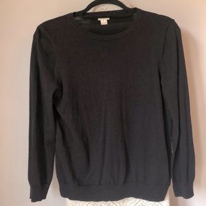 J.Crew black sweater size Large